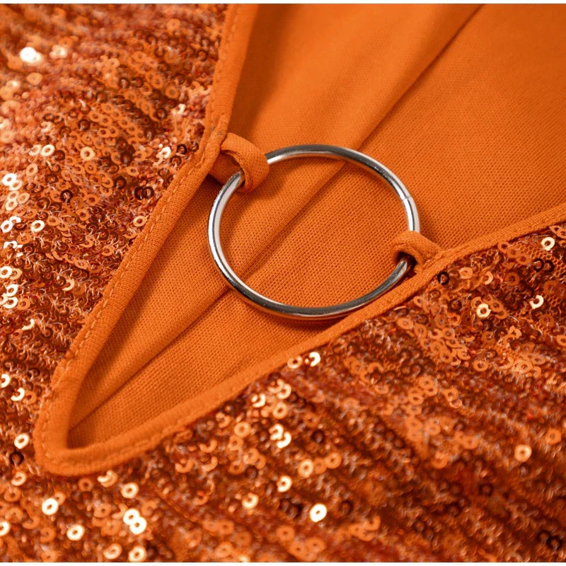 Elizabeth | Women's V-Neck Mini Dress