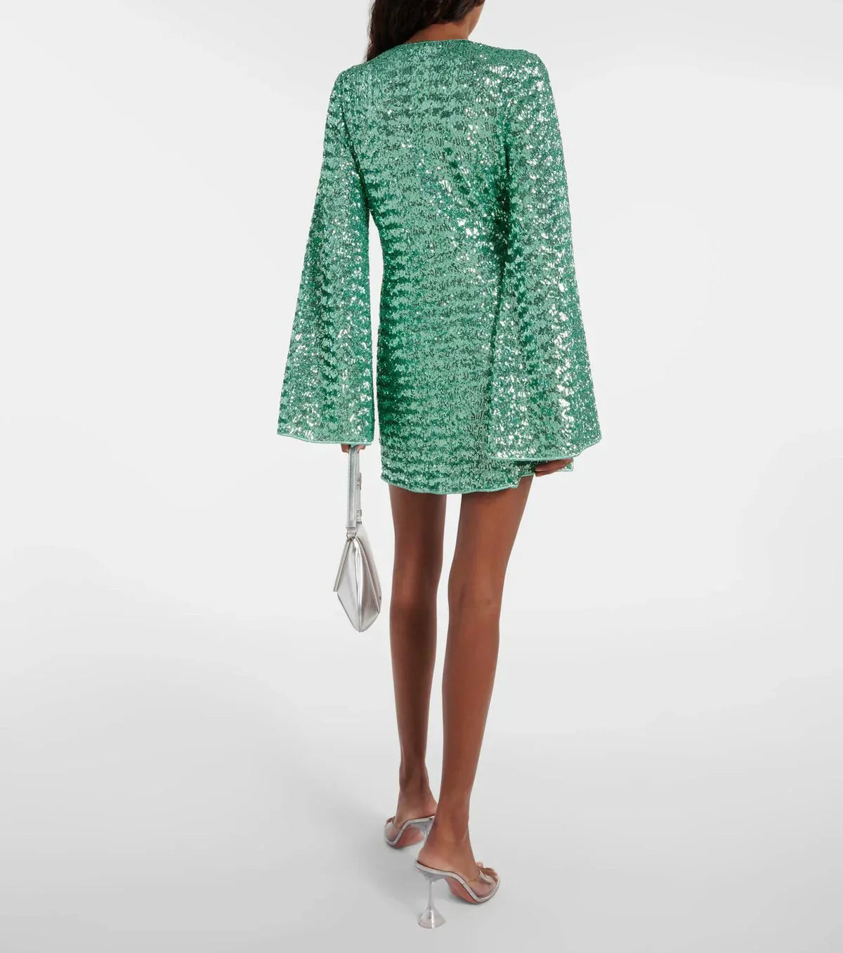 Elizabeth | Women's V-Neck Mini Dress