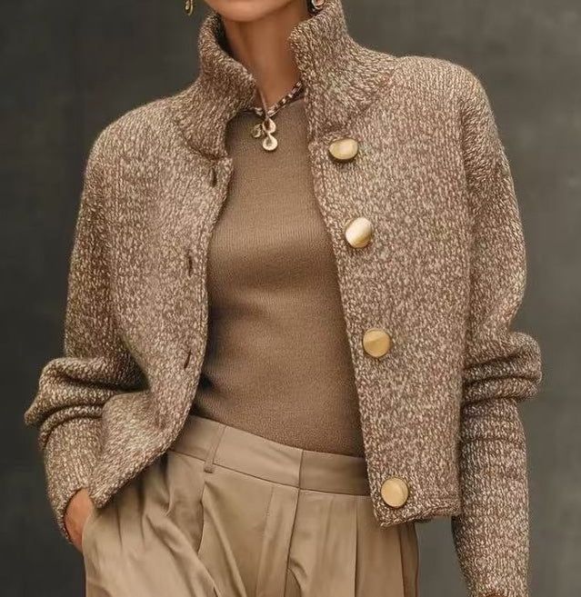 Reagan | Women's Cropped Button Front Jacket